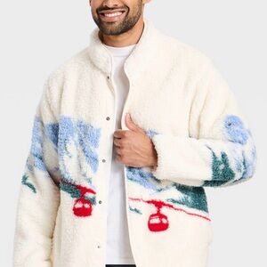 Cozy Multicolor Sherpa Jacket
